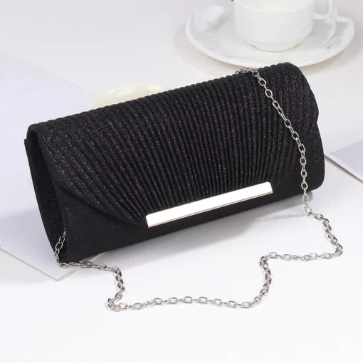 Elegant Clutch Bag - Black